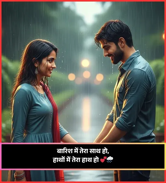 Barish Shayari Love