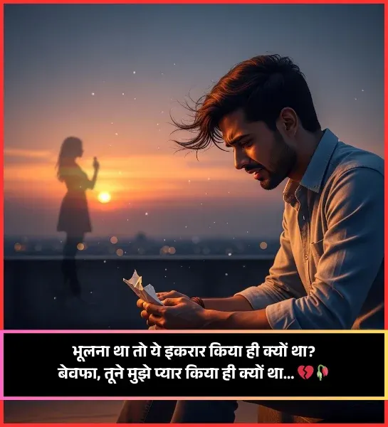 Bewafa Shayari