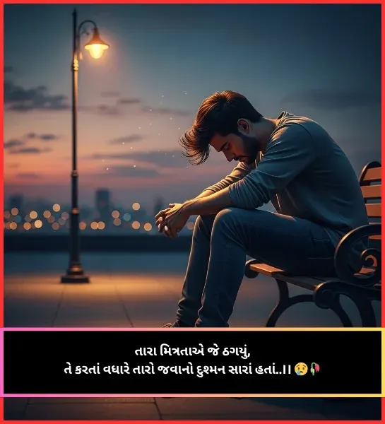 Bewafa Shayari Gujarati