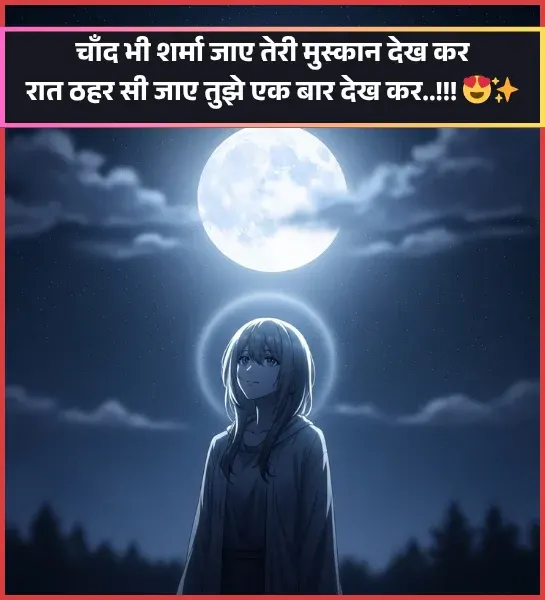 Chand Shayari in Hindi