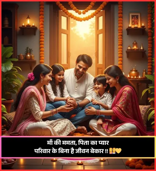 Family Shayari in Hindi 2 Line Family Shayari in Hindi 2 Line