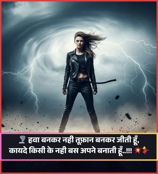 Female Attitude Shayari