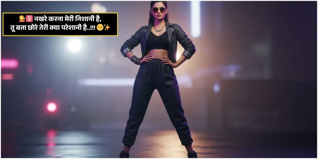 Female Attitude Shayari