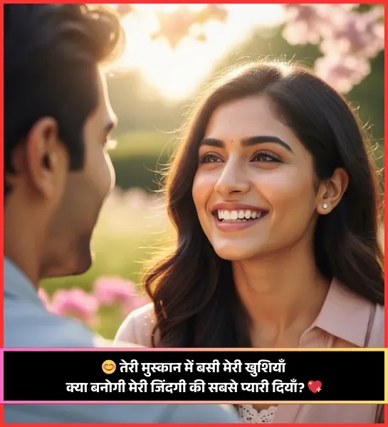 First Time Love Propose Shayari in Hindi