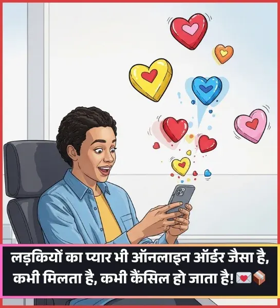 Funny Shayari for Girls