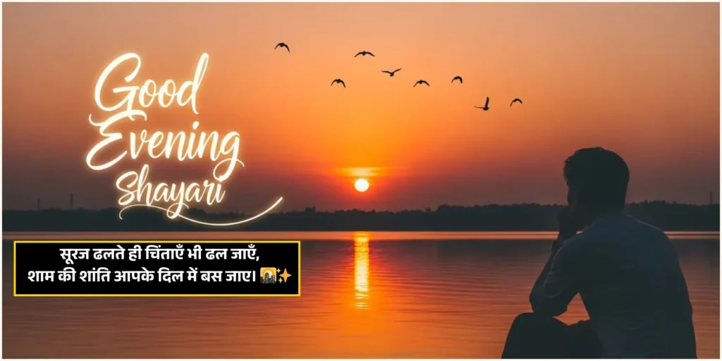 Good Evening Shayari Good Evening Shayari