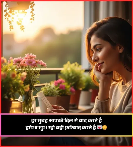 Good Morning Shayari Love