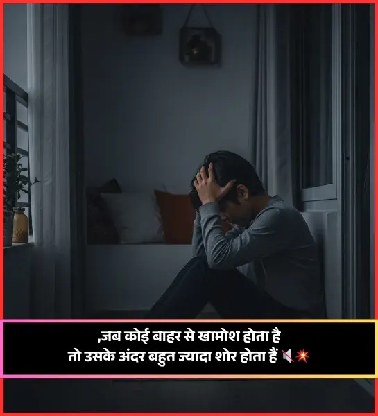 Khamoshi Shayari on Life