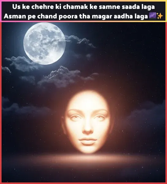 Moon Shayari English