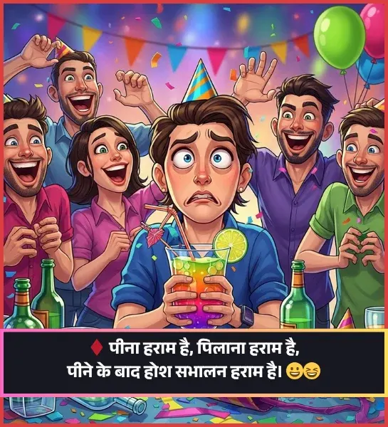 New Year Funny Shayari
