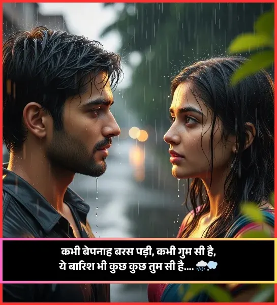 Rain Barish Shayari