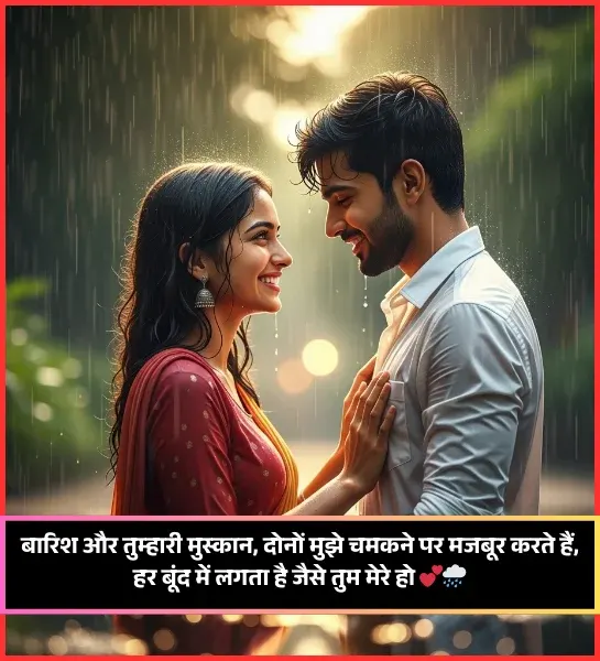 Romantic Barish Shayari
