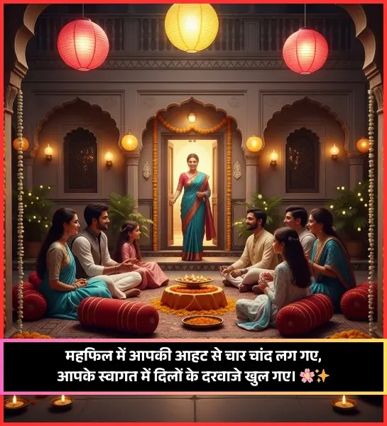 Welcome Shayari for Anchoring Welcome Shayari for Anchoring