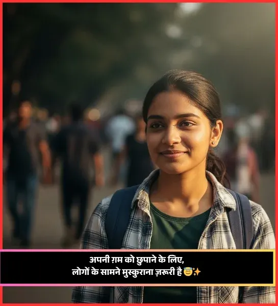 Smile Shayari 2 Line in Hindi