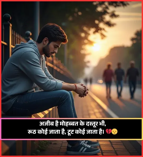 Two Line Broken Heart Shayari