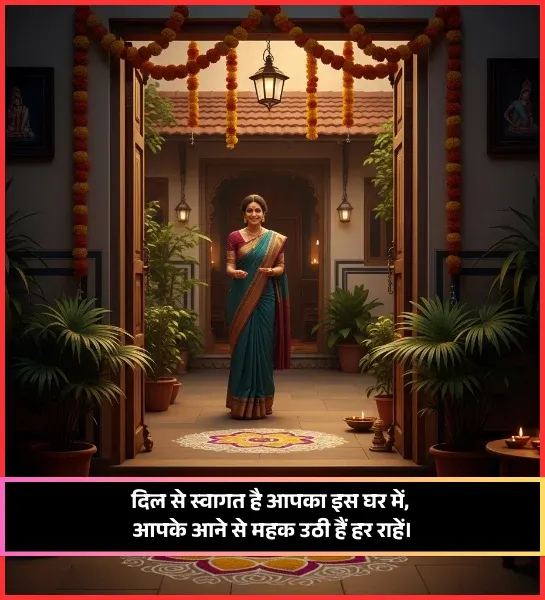 Welcome Shayari in Hindi Welcome Shayari in Hindi