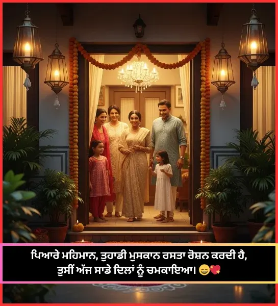 Welcome Shayari in Punjabi Welcome Shayari in Punjabi